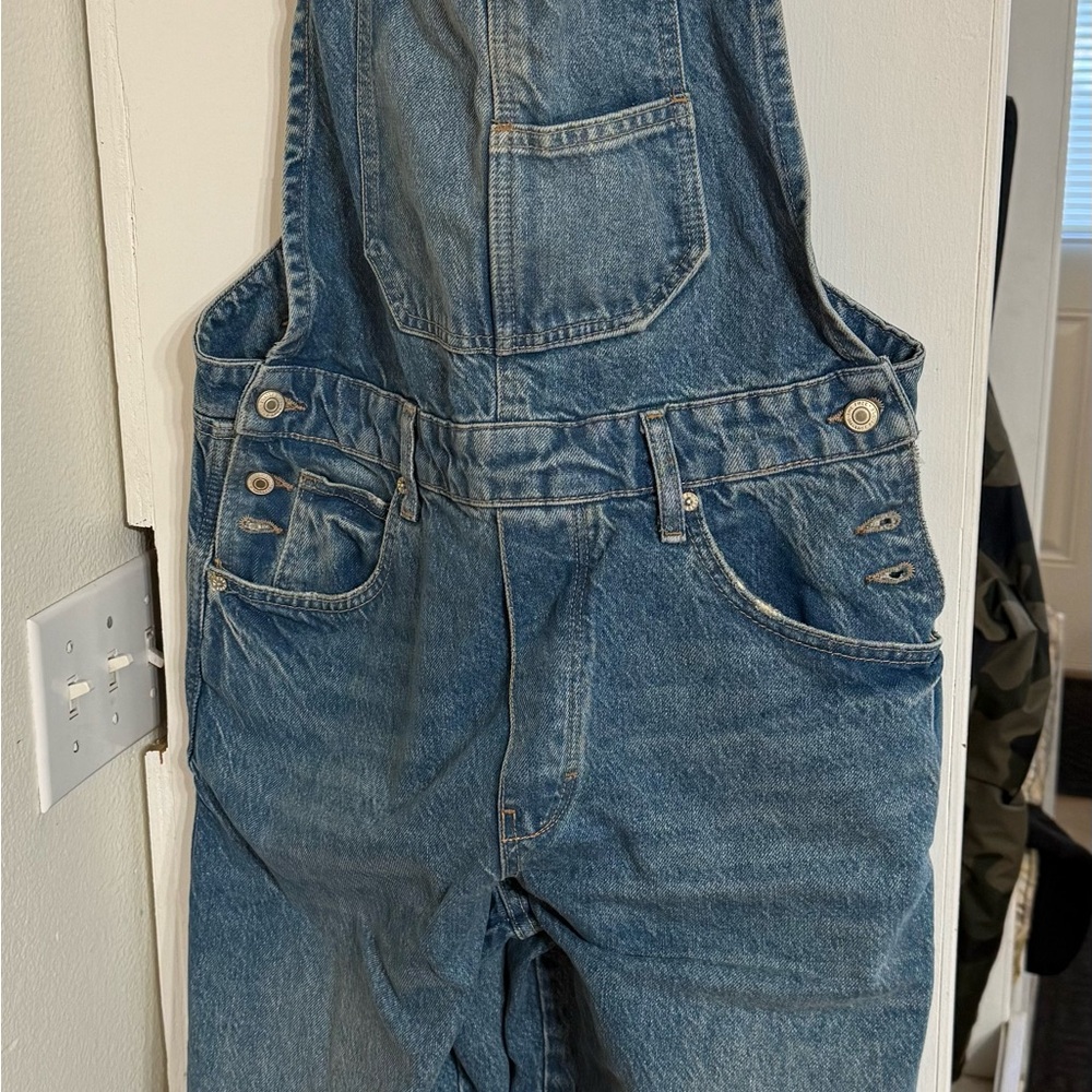 We The Free Good Luck Barrel Overalls - Picture 3 of 5